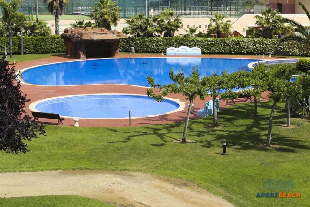 Apartbeach Los Juncos Residencial Piscinas Y Petanca Ла-Пинеда Экстерьер фото